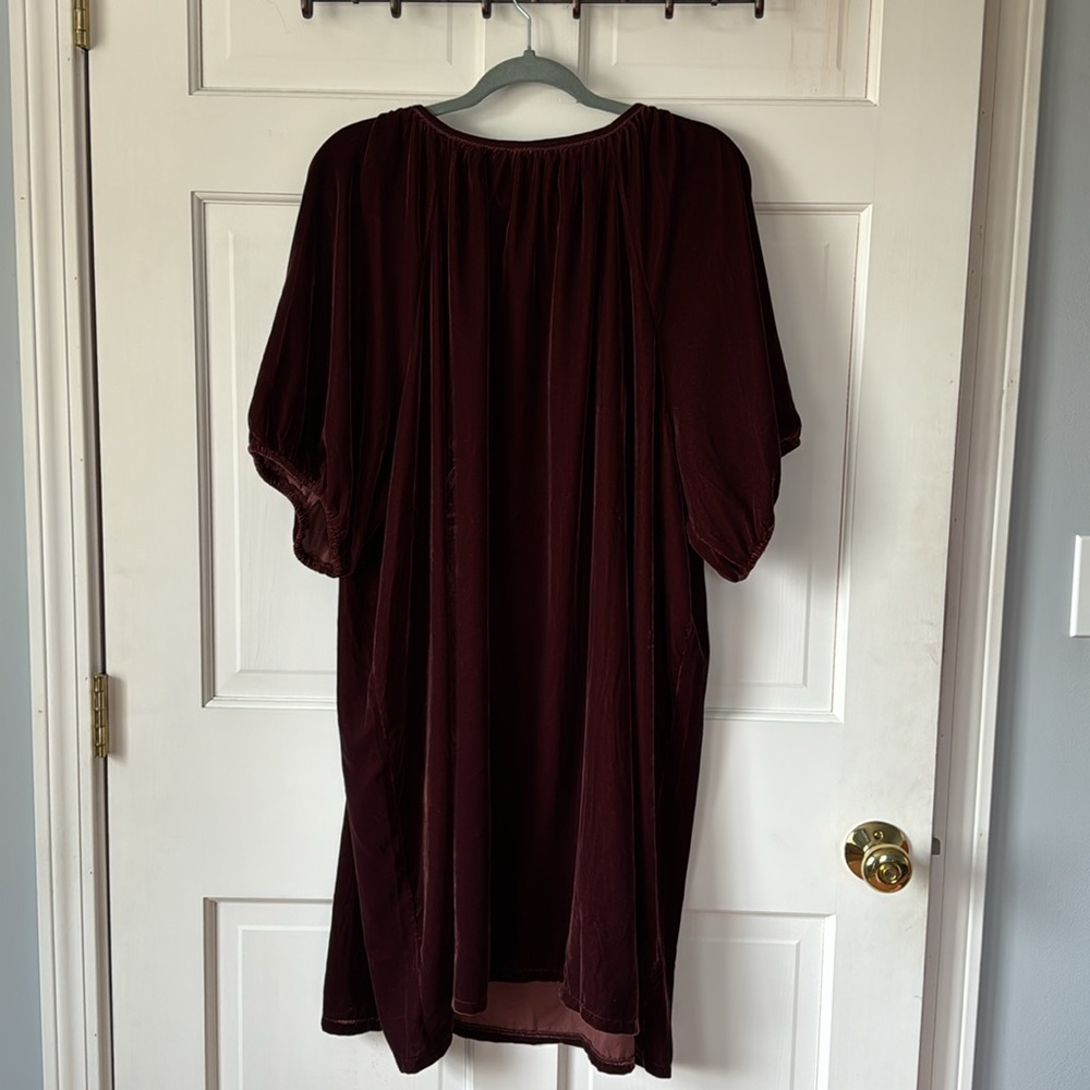 Old Navy Velvety Swing Dress. XXL NWT - Picture 4 of 10
